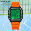 SANDA 6307 Sports Alarm Electronic Watch Digital Watches for Man Women Boys Outdoor Multifunction Luminous Chronograph Clock