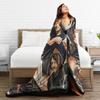 Daryls Dixon The Walking Dead Blankets Velvet Spring/Autumn Multifunction Super Warm Throw Blanket for Home Bedroom Bedspreads
