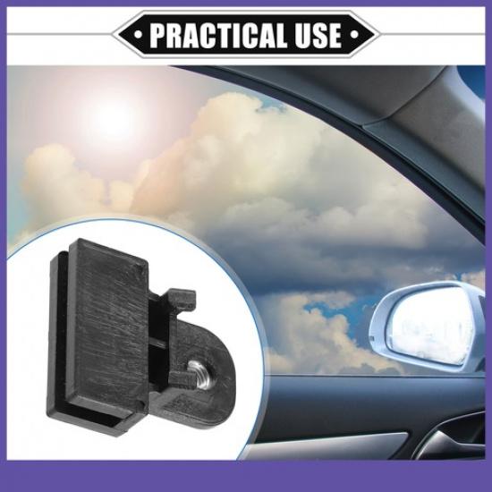 TWO Window Door Glass Channel Retainer Clip 1.93"x1.57"x0.67" Universal