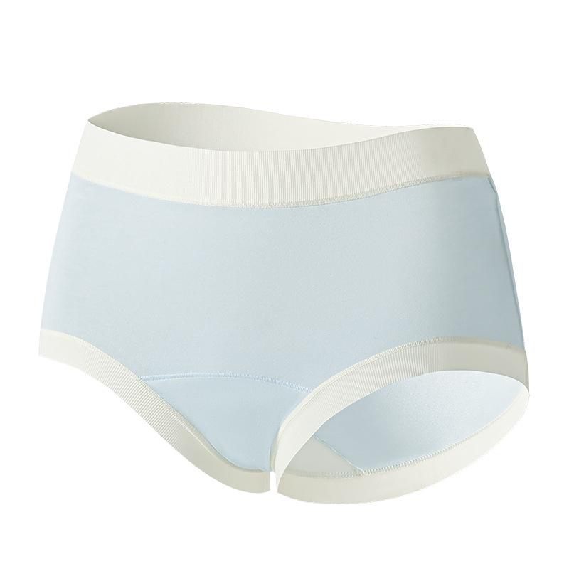 Female Spring and Summer Breathable 10A Antibacterial Pure Cotton Crotch Without Trace High Bounce Briefs