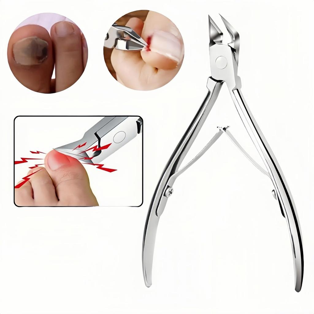 Ultra-ostré přesné kleštičky na nehty Profesionální zastřihovač tlustých nehtů a ořezávač hran pro bezpečnou korekci