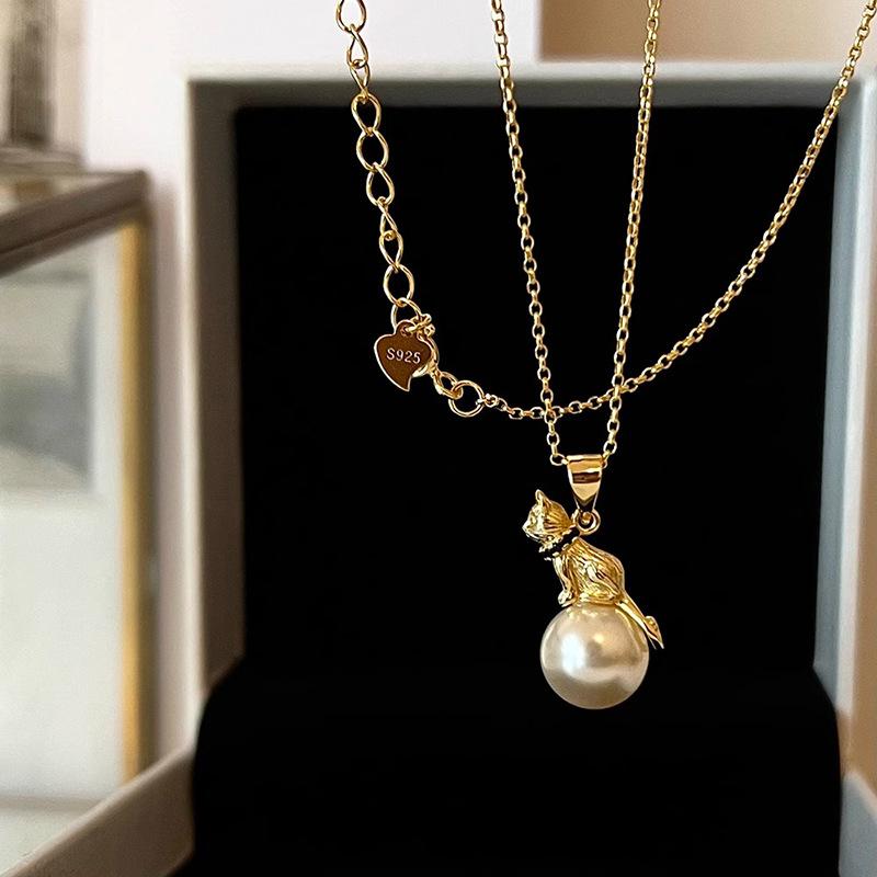 PANJBJ 925 Sterling Silver Irregular ShellNecklace for Women Minimalism Fashion Design Trend Sweet Jewelry Gift Dropshipping