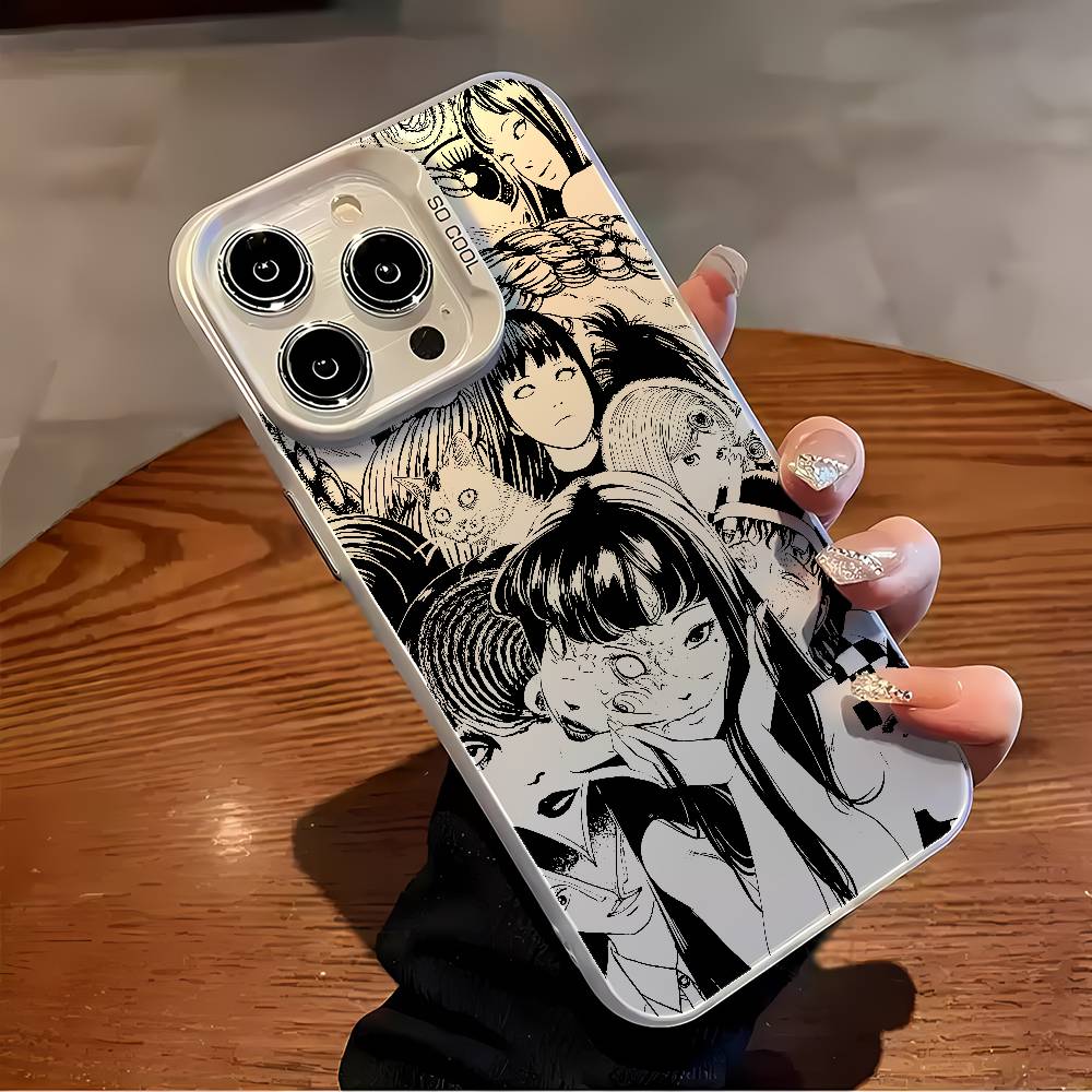 Phone Case PIKPAKA J-Junji Ito Horror Comics for Samsung Galaxy S26 S25 S24 S23 S22 S21 S20 FE Ultra Edge Anti Fall Matte Cover