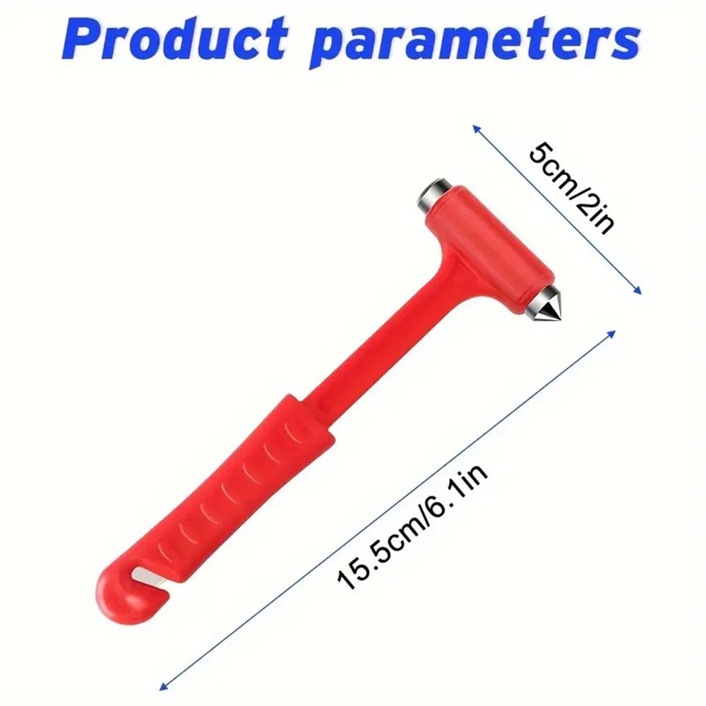 

2 в 1 Аварийные автомобильные молотки, резак для ремней безопасности, молоток для разбития окон автомобиля, портативный набор инструментов для экстренного спасения автомобиля