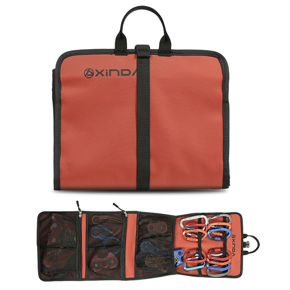 XINDA H-BAG07 Rock Climbing Gear Storage Bag Quickdraw Hanging Pouch for Carabiner,Climbing Tools A