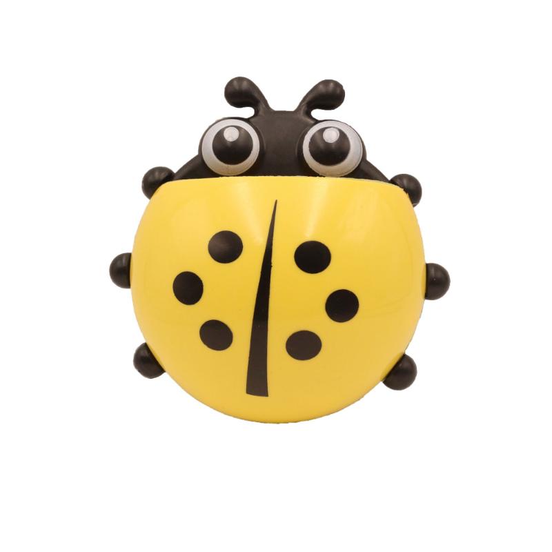 

Божья коровка Держатель для зубных щеток Присоска Божья коровка Зубная паста Настенная присоска Набор для ванной комнаты Бытовые товары Аксессуары для ванной комнаты