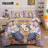 Ganesha Duvet Cover Set Bohemian Elephant Bedding Set Microfiber Bedclothes Double Queen King Size Quilt Cover For Teens Adults