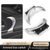 Beefting Cover of Buttons for Central Console Plates, ABS + PC, for Mercedes Benz CLASS C GLC W205 W253 2015-