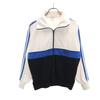 Adidas 80er Jahre Hergestellt in Taiwan Vintage Trainingsjacke M weiß Jersey Herren Gebraucht