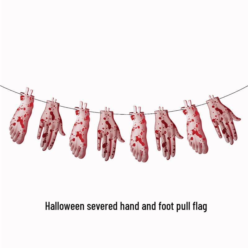 Birthday & Holiday Fishtail Bunting Banner for Parties