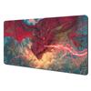Fantasy Universe Starry Dragon gaming Mouse Pad Desk Mat Stitched Edge Durable NonSlip Gaming pad office rug Computer mousepads