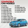 90980-11659 Headlight Bulb Socket for Lexus Toyota Auris HIR2 Wiring Connector Plug Adapter 9006 9012 HB4 9005 OE 9098011659