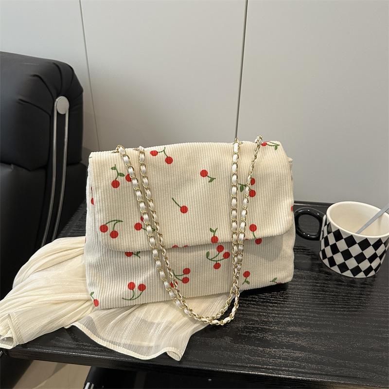 New Student Cloth Bag 2025 Beautiful Simple Casual Personality Fashion Shoulder Tote Shopping Bag Tote Bag Women