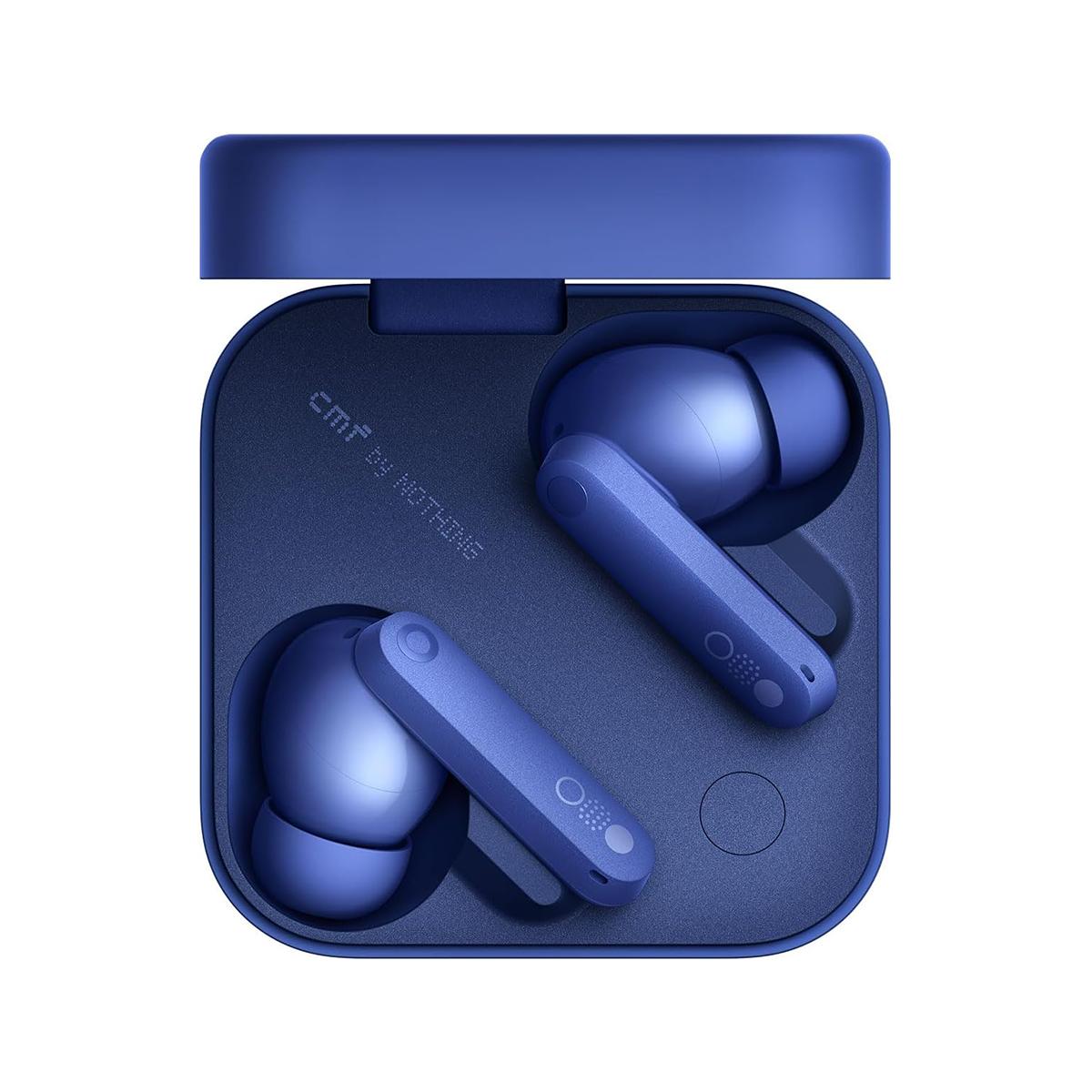 

Беспроводные наушники CMF Buds Pro 2, звук высокого разрешения с LDAC, гибридное шумоподавление 50 дБ синий