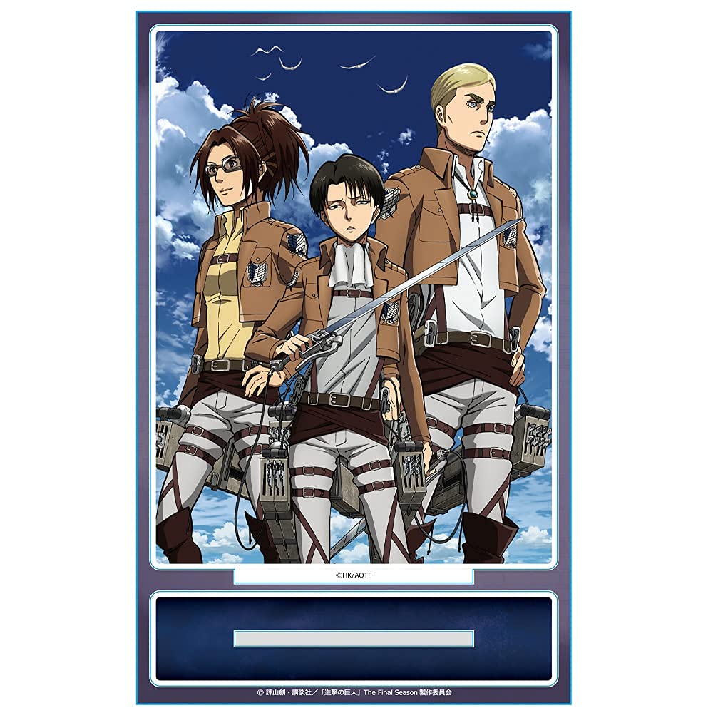 Attack on Titan Acrylic Portrait D [Levi & Erwin & Hange]