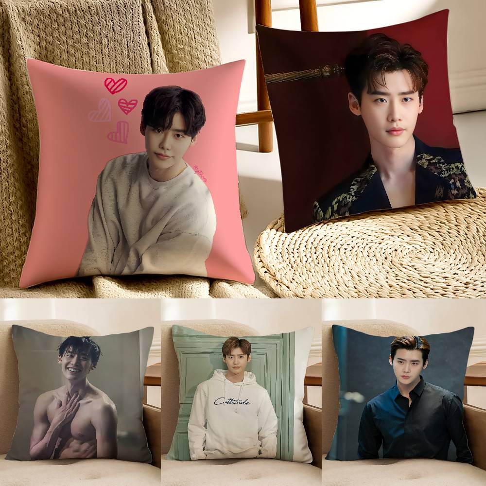 Actor L-Lee star Jong S-Suk pillowcase living room sofa chair cushion cover home room decoration without pillow core