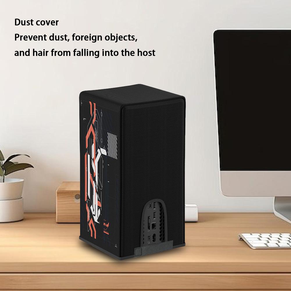 Dust Cover Removable Dust Proof Protector Oxford Waterproof Cloth Console Protector Dust Guard for Xbox Series X Game Console