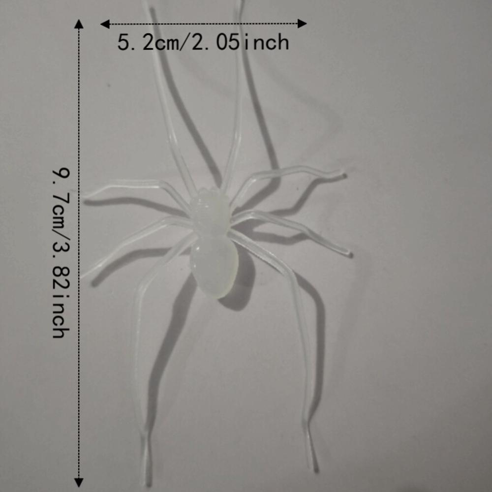 GIft Simulated Glow in The Dark Magnet Unique Lightweight Spider Fridge Magnet Small Size Cute Halloween Magnet Kitchen Decor