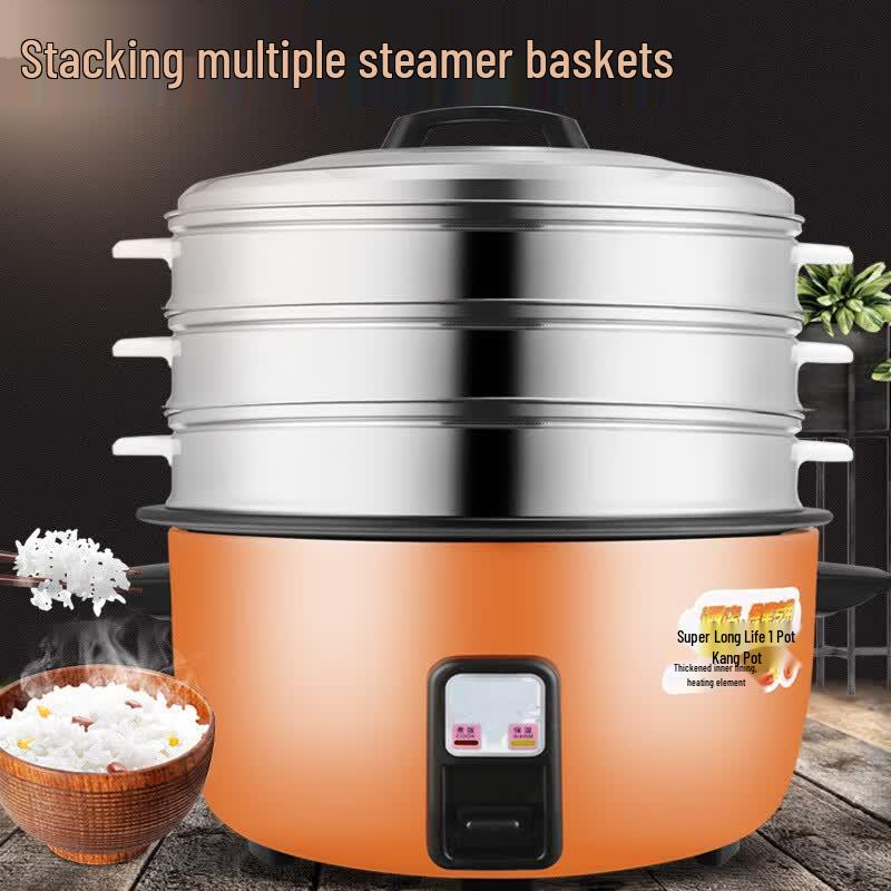 Yunpo Extra-Large Capacity Rice Cooker with Steamer