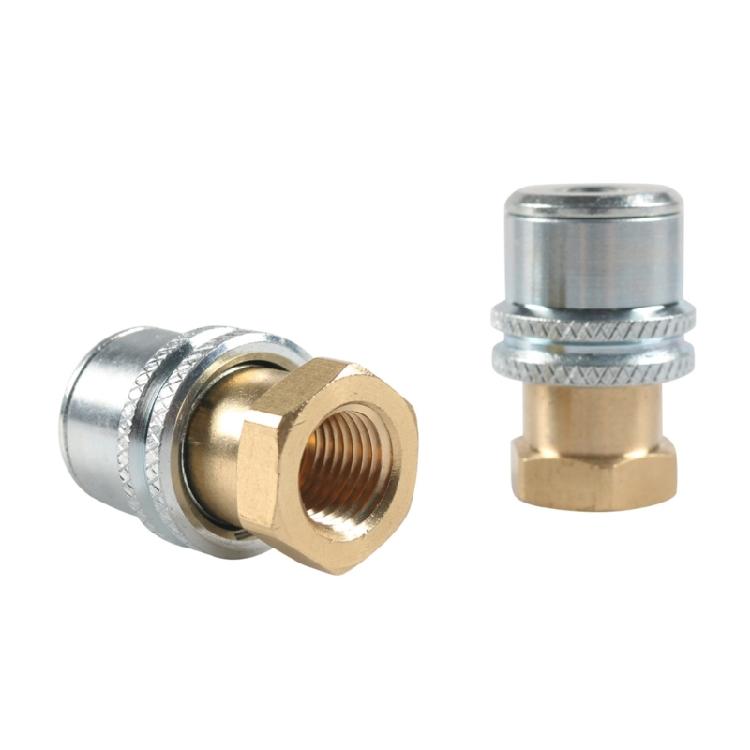 Tire Air Chuck Adapter Metal Locking Tire Inflator Nozzle Adapter For Vehicle Inflator Compressor