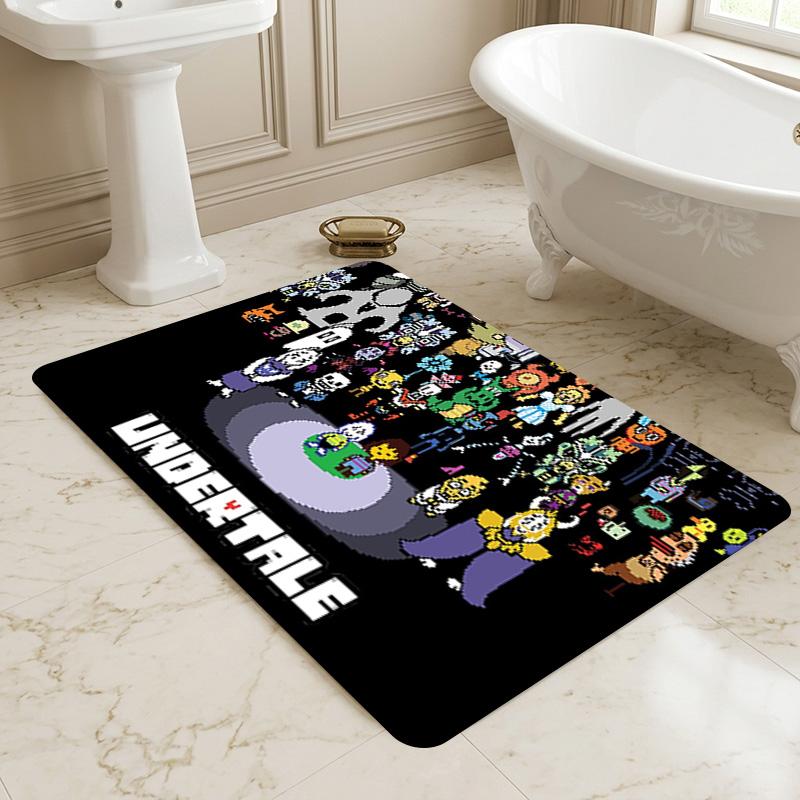 Undertale Party Living Room Nonslip Area Rug Soft Carpet For Bedroom Game Playroom Sofa Office Home Decor Doormat Christmas Gift C930804