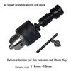 Electric Drill Accessory Set: Chuck Key, Wrench, Bench, Pistol Grip, Impact Drill Bit Removers.