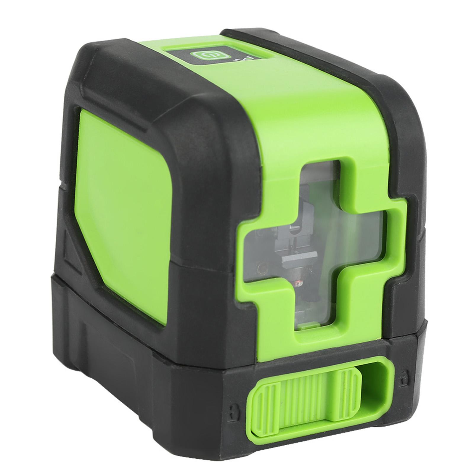 

9011G R 2 Lines High Precision Laser Spirit Level Line Instrument Precision Waterproof IP54 (Green)