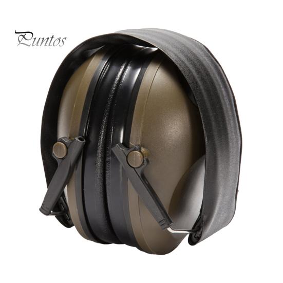 

Наушники для стрельбы, шумопонижающая защита слуха, складная противошумовая защита для ушей для рабочего места зелёный