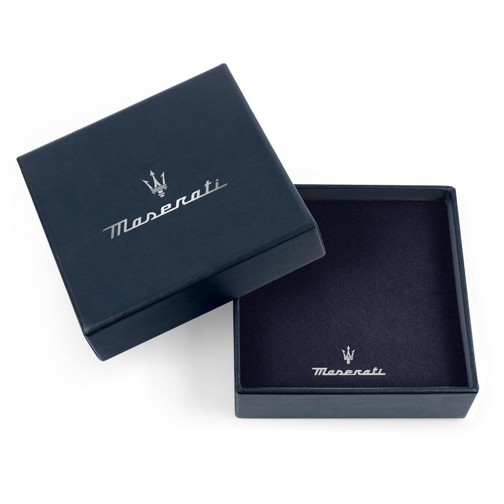 [Maserati] Official Authentic Maserati Jewelry 210mm Stainless Steel Men's Bracelet JM219AQH16 (Adjustable Length)