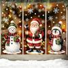 Christmas Static Cling Window Stickers for Party and Home Decor