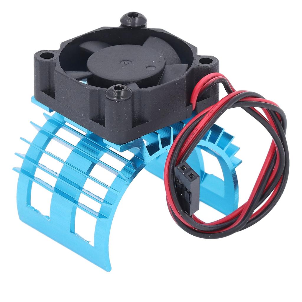 RC Car Motor Cooling Fan with Aluminum Alloy Heatsink for 540 550 3650 3660 3665 Size Brushed