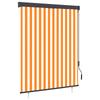 Outdoor Roller Blind 140x250 Cm White and