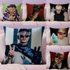 JJoost KleinN Rapper Cushion Cover Natural Linen Pillow Case DoubleSided Print Decorative Sofa Pillowcase Home Decor Gift