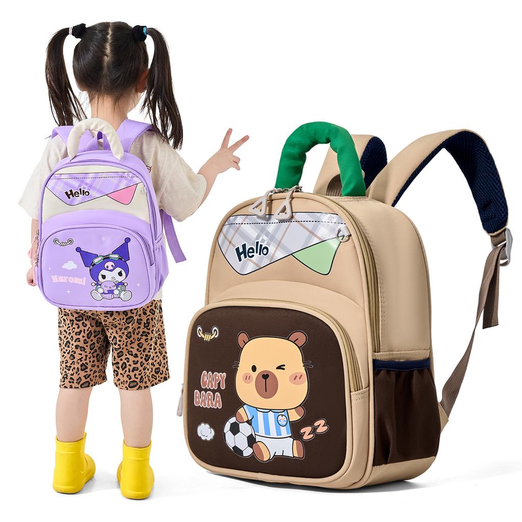School Bag for Primary School Students New First and Second Grade Boys and Girls Burden Reduction Children's Backpack Kulomi Kindergarten School Bag