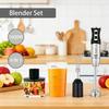 European Multifunctional Handheld Immersion Blender and Meat Grinder with Juicer and Egg Beater Functions