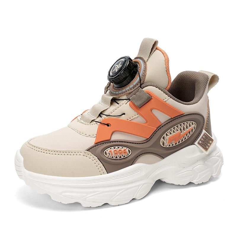 Children's Boys Running Shoes Lightweight Breathable Sports Sneakers for School Fashion Casual Walking Anti-Slip