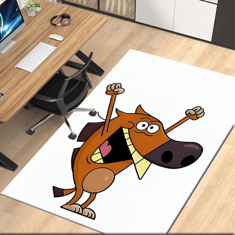 Zig & Sharko Printed Carpetrugfor Office Chair Living Room Bedroom Kitchen Room Decor Gifts
