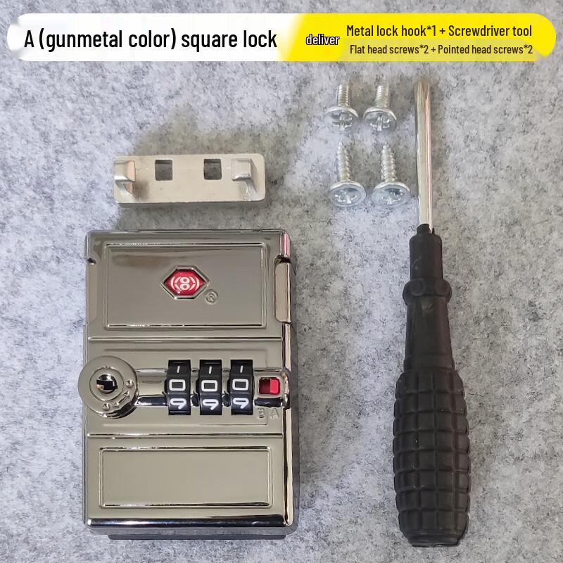 Универсальный кодовый замок-пряжка для багажа Shuli