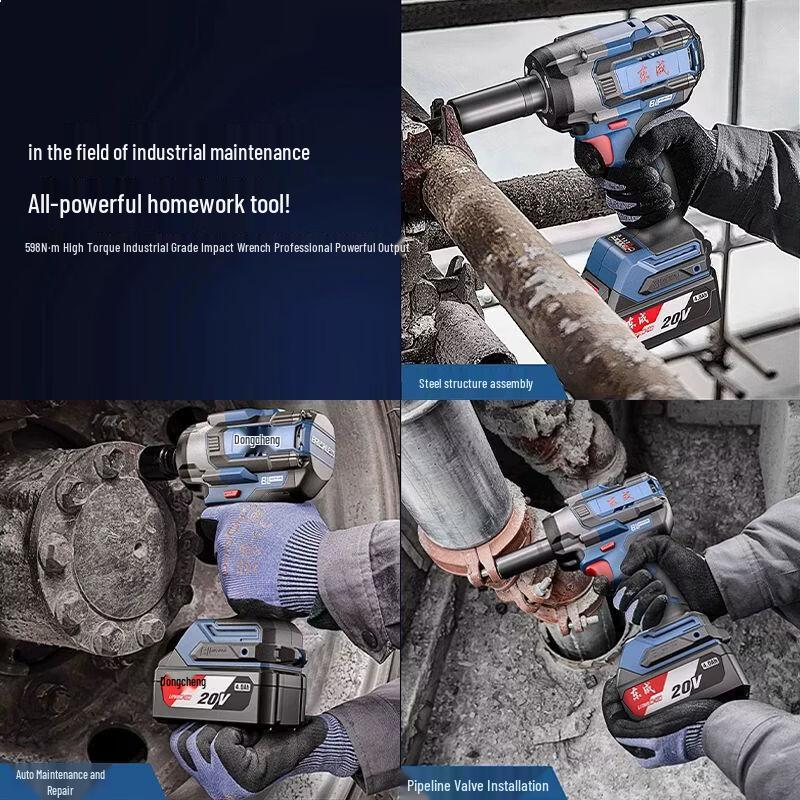 Dongcheng DCPB598E Brushless Cordless Impact Wrench CN plug (adapter included)