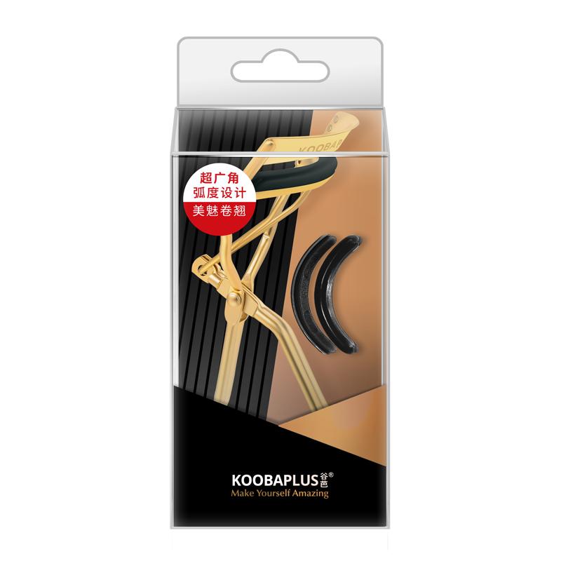 

KOOBAPLUS Позолоченный 18 карат щипцы для завивки ресниц с широким углом
