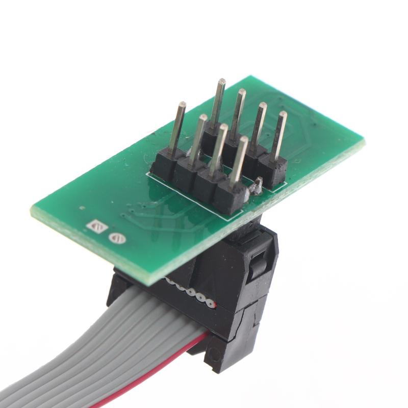 8Pin Adapter Anti-Theft Data Reading Adapter 8 Line Clip Sop8 Test Clip Supports Xprog V6.12/Upa/Orange/Cg Pro 9S12/Iprog