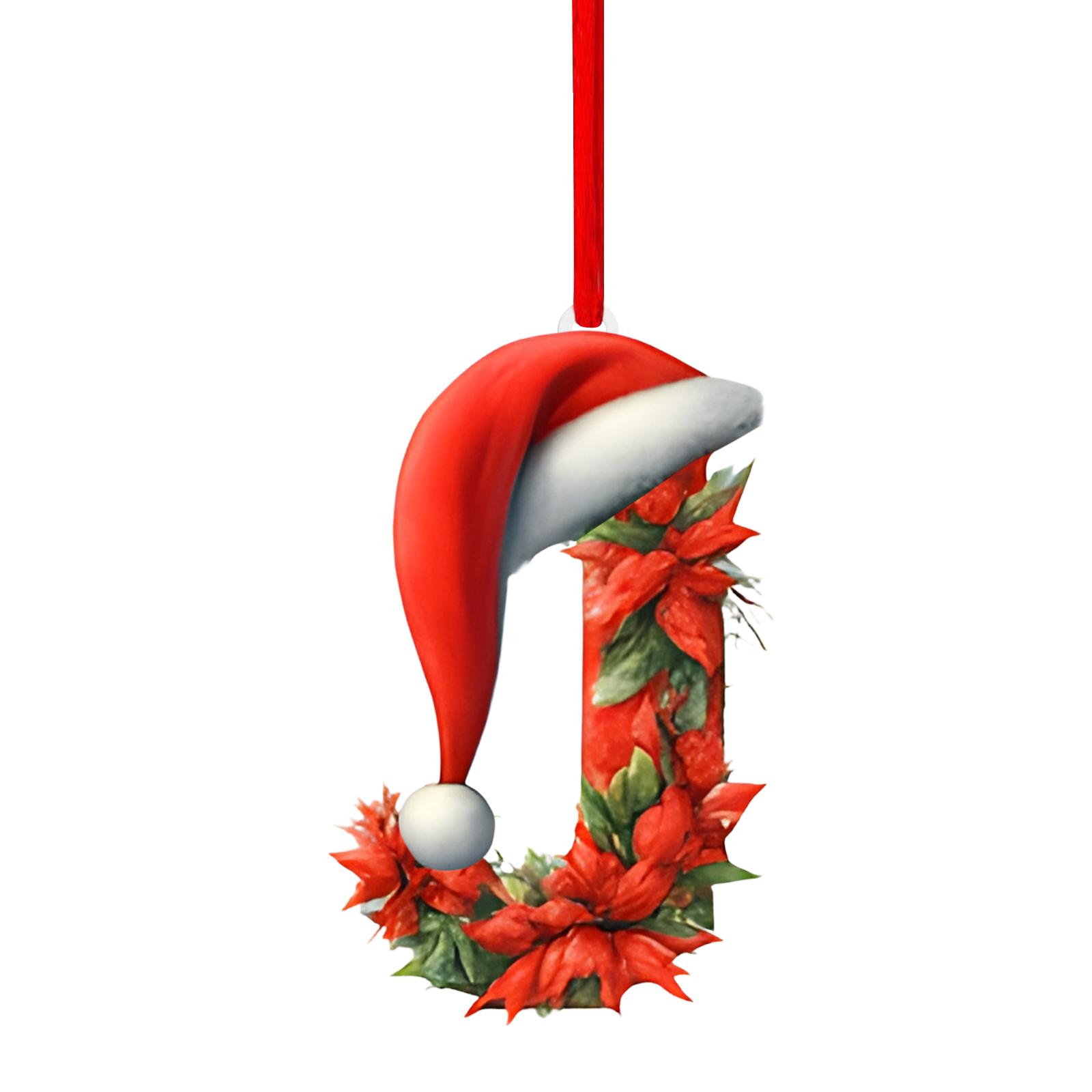 

26 букв,Рождество,Украшения,Акрил,1 One Size