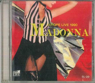

CD MADONNA - Europe Live 1990 Madonna Live SL20 APPLE HOUSE Япония Поп Б/У