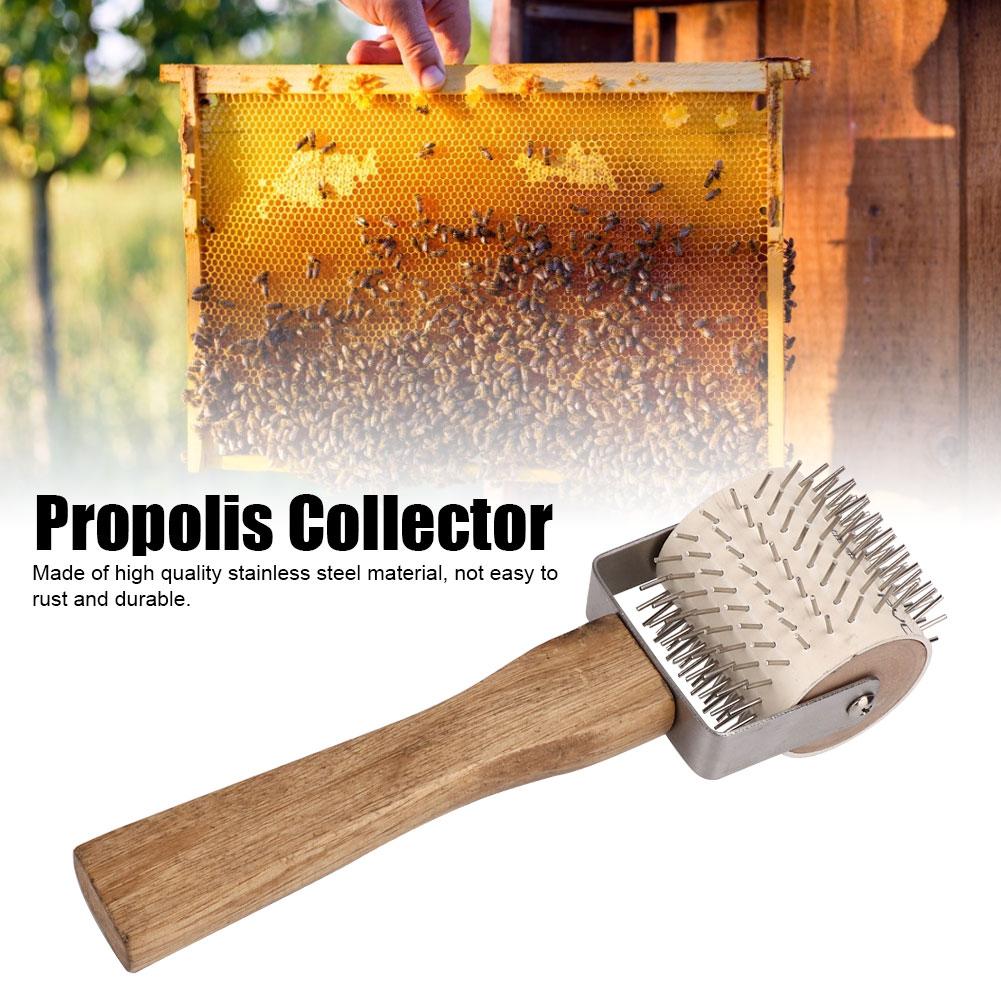 Stainless Steel Roller Type Propolis Collector Honey Extracting Tool Beekeeping Accessories