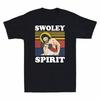 Jesus Gewichtheben Swoley Geist Lustig Vintage Unisex Kurzarm T-Shirt