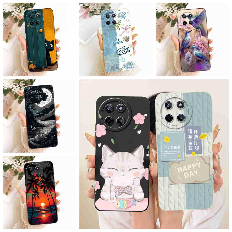 Silikonový kryt Pro Realme 11 4G Obal Měkké kryty Telefonu Pro Realme 11 REALME11 RMX3636 Roztomilýmalovaný 6.4" Fundas Coque