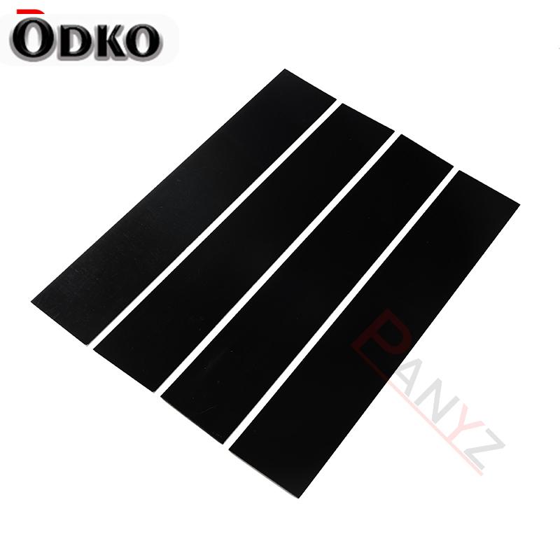 Car Pillar Posts Door Window Trim Cover B Column Sticker for Ford F-150 Super Cab/Extended Cab/Super Crew Cab/Crew Cab 2004-2014