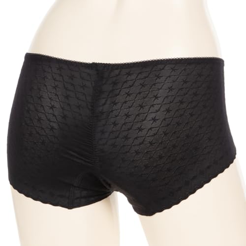 Atsugi Shefree Lightweight Sanitary Shorts with Flower Diamond Pattern and Hem, 87318AS