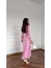 2025 Winter Elegant Light Luxury Long Sleeve Waist-Cinching Dress for Women