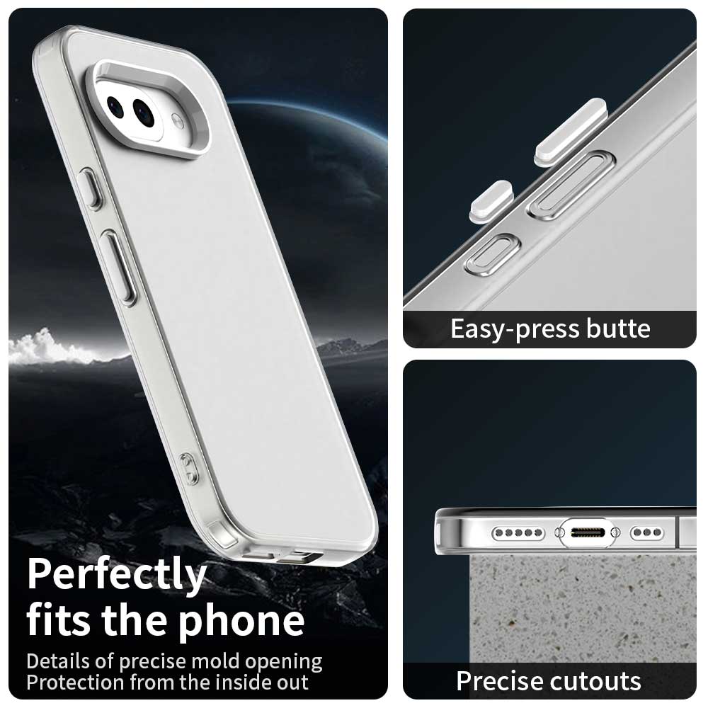Матовый чехол для Google Pixel 9A Обложка Pixel 9A Funda Coque Матовый Полупрозрачный ПК Конфетный цвет Задний бампер для телефона Pixel 9A